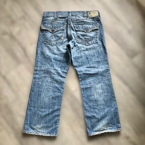 Silver Jeans Distressed Gordie Flap 36x30